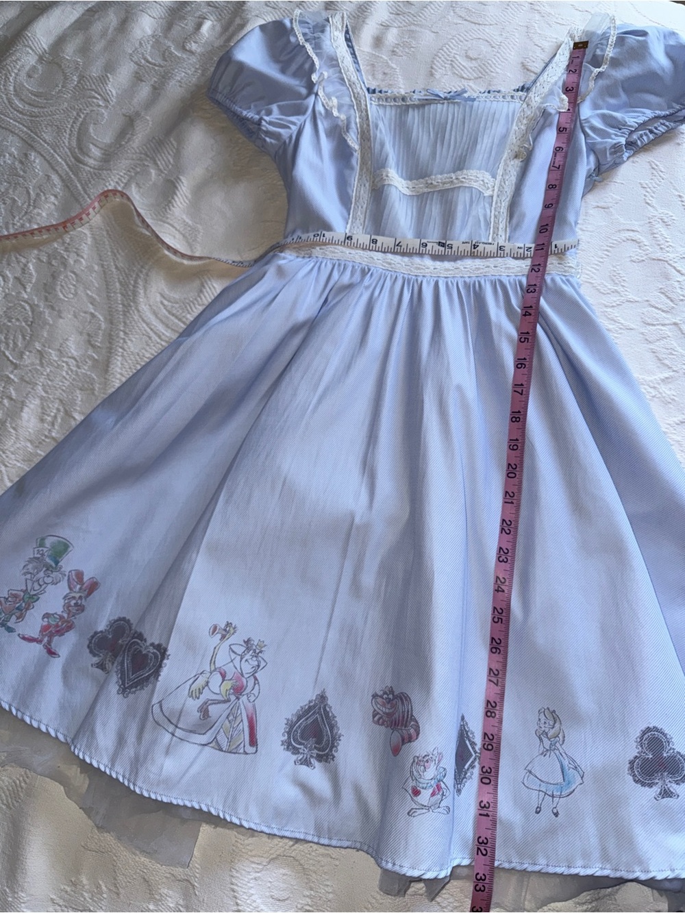 Secret Honey Japanese Disney Alice in Wonderland Dress Small Great Condition - Picture 6 of 7